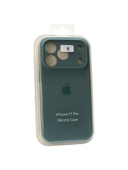 Чохол силіконовий для iPhone 17Pro Silicone Case Orig FULL Camera No68 viridian 4you