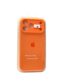Чехол силиконовый для iPhone 17Pro Silicone Case Orig FULL Camera №58 4you
