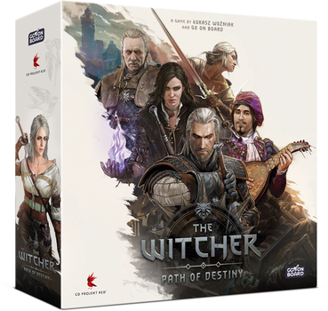 Gra planszowa Go on Board The Witcher: Path of Destiny - Core Game (Deluxe Edition) POD-1DE-EN (5905289601182)