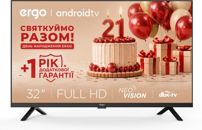 Телевизор Ergo 32" 32GFS6500