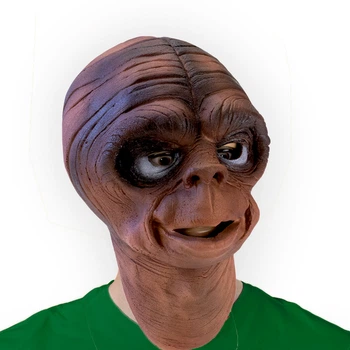 Реалистичная латексная маска Инопланетянина E.T. для косплея и маскарада