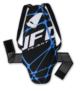 Захист спини спортивний UFO ATRAX BACK SUPPORT WITH BODY BELT (> MT. 1,75) Black/blue (PS02384) (black, blue)
