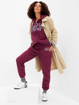Штани спортивні LOGO JOGGER SWEATPANTS 463492-03 GAP L Бордовий 463492-03 XL