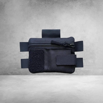 EDC гаманець чорний 10×12 см
