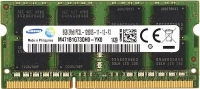 Оперативна пам'ять Samsung SODIMM DDR3L-1600 8192MB PC3L-12800 (M471B1G73QH0-YK0)