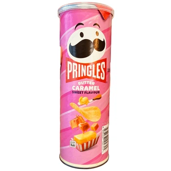 Чипсы Pringles Butter Caramel со вкусом масла и карамели 110 г