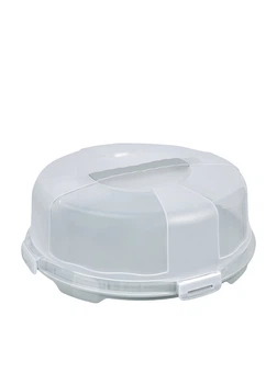 Тортовница с крышкой 30×11 см Stars Plast 94099