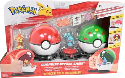 Zestaw figurek Pokemon Atak z zaskoczenia PKW3166 (191726483199)
