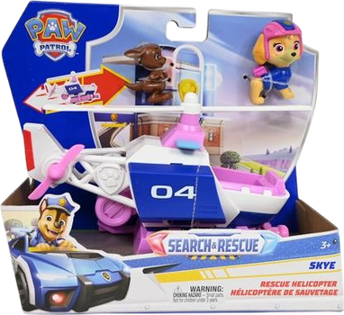 Zestaw do gry Spin Master Psi Patrol Ratunek i poszukiwania Skye 6074777 (681147095496)