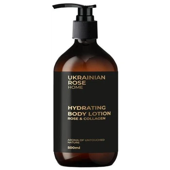 Увлажняющий лосьон для тела Ukrainian Rose Hydrating Lotion Rose & Collagen 500 мл