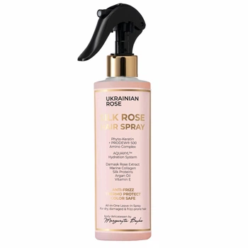Спрей-кондиціонер Ukrainian Rose Silk Rose Hair Spray для інтенсивного відновлення волосся 250 мл