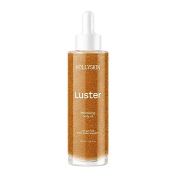 Олія для догляду та сяяння шкіри тіла Hollyskin Luster Shimmering Body Oil з бронзовим шимером 100 мл