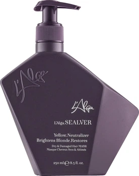 Маска L’Alga Sealver Mask для нейтрализации желтизны и восстановления светлых волос 250 мл