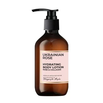 Увлажняющий лосьон для тела Ukrainian Rose Hydrating Lotion Rose & Collagen 300 мл