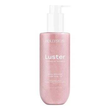 Шимер для увлажнения и сияния тела Hollyskin Luster Body Shimmer Nude Rose 02 Розовый 150 мл