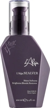 Сироватка для сяйва світлого волосся L’Alga Sealver Serum та захисту від небажаних жовтих відтінків 100 мл