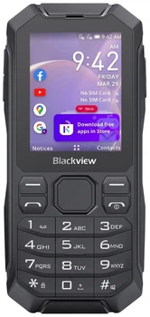Кнопочний телефон 2.4" Blackview N1000 1/4Gb 3G 2-SIM 4 ядра Black