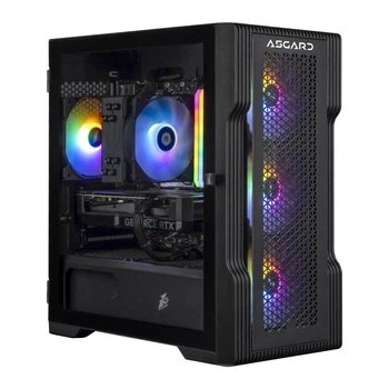 Ігровий комп`ютер ASGARD Wyrd PBG Windows 11 Home (A75X3D.32.S10.56T16.7189W)/ AMD Ryzen 5 7500X3D (4.0 - 4.5 ГГц)/ОЗП 32 ГБ/SSD 1 ТБ/NVIDIA GeForce RTX 5060 Ti 16 ГБ/без ОП/LAN/Wi-Fi/Bluetooth/Windows 11 Home/чорний