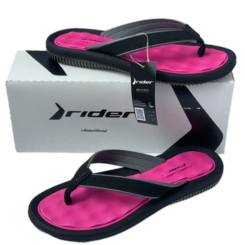 Жіночі в'єтнамки Rider Dunas Thong Fem 37 чорні 11421-BR545