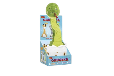 Zabawka interaktywna Smily Play Gadułka Wąż rozmawia i tańczy USB (00697) (5905367500697)