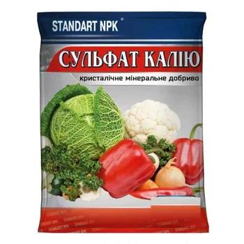 Добриво Стандарт NPK Сульфат Калію кристалічне 200 г Гарден