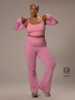 Спортивные штаны Shein st25050961009906122 1XL розовые (100009742)