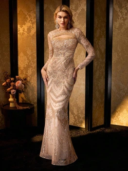 Весільне плаття Shein sz25060334766151419 L бежеве (100010051)