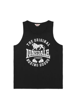 Майка чоловіча Lonsdale BOWES 117869-1500 XXL Black/White (4255581599092)