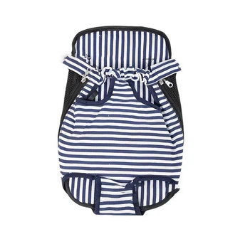 Слинг переноска для животных Бело-синяя Size L 2.5 - 4 кг