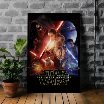 Интерьерная картина Звёздные Войны: Пробуждение Силы, Star Wars: Force Awekens (2015), 42×28 см (id0003)