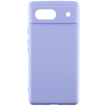 Чехол Silicone Cover Lakshmi Full Camera (AAA) для Google Pixel 7a Сиреневый / Dasheen