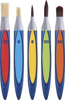 Zestaw pędzli Pelikan Griffix Winning do nauki rysowania 5 szt (4012700700735)