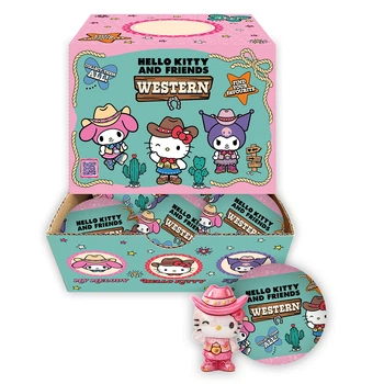 Дисплей фігурок-сюрприз Cool Things серії Hello Kitty - Зірки Вестерну (18 штук)