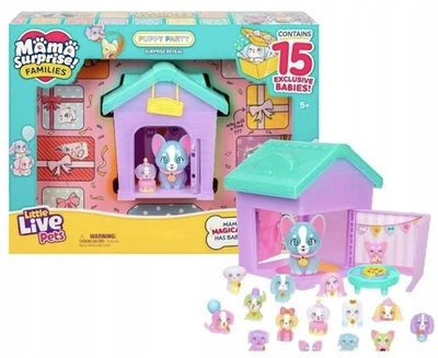 Interaktywny zestaw Cobi Little Live Pets Mama Surprise Party (26702) (5902251501334)