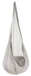 Kokon dla dzieci MalPlay Nesto 70 x 150 cm Szary 114244 (5901924248316)