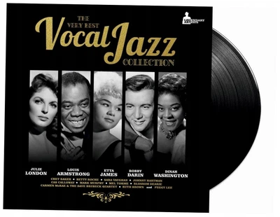 Вінілова платівка Jazz Collection, збірник джазової музики - Louis Armstrong, Etta James, Sarah Vaughan, Chet Baker, Julie London, Peggy Lee