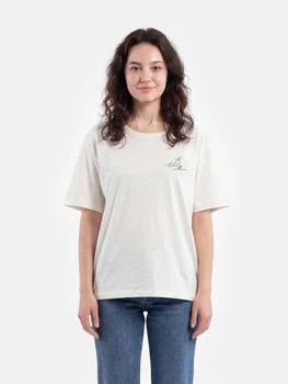 Футболка хлопковая женская Vero Moda 10343521 L Snow White/Le Club (5715871615981)
