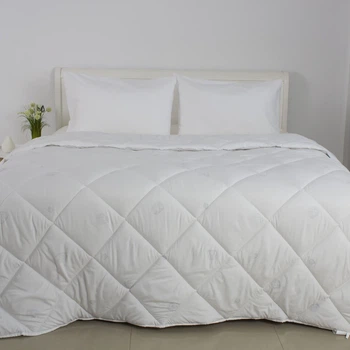 Одеяло двуспальное 180×210 всесезонное теплое NATURE COTTON, антиаллергенное, хлопковое волокно, 350 г/м² (1-02578_00000)