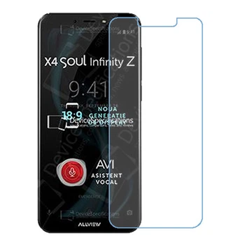 Защитное стекло Скрин Мобайл Allview X4 Soul Infinity Z нано стекла 9H 4 шт