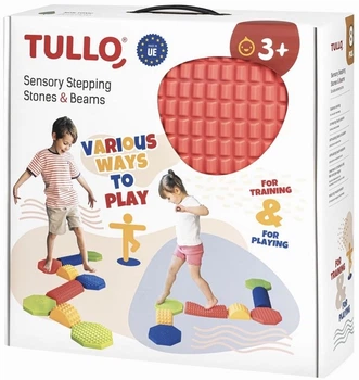 Ścieżka sensoryczna Tullo Kombinowana Zestaw 8 sztuk (76181) (5905094776181)