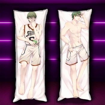 Дакімакура 150х50см Шинтаро Мідоріма Баскетбол Куроко Shintaro Midorima Kuroko no Basuke Подушка з наволочкою двостороння