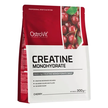 Креатин OstroVit Creatine Monohydrate, 300 грамм - Вишня