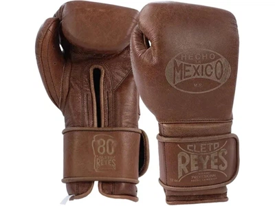 Тренувальні рукавички CLETO REYES Velcro Closure Training 14 унцій коричневий (6072)