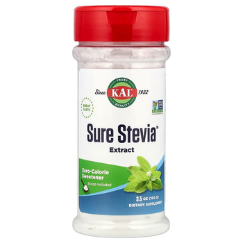 Экстракт стевии в порошке KAL "Sure Stevia" сахарозаменитель без калорий (100 г)