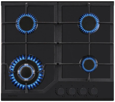 Варильна поверхня газова Interline HGG 760 FGT BA Nano Matte