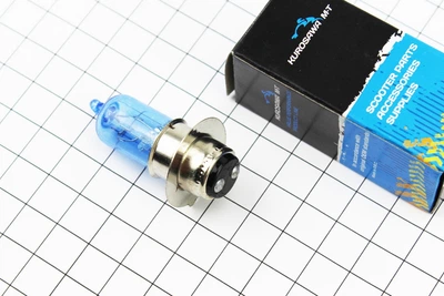 Лампа фари P15D-25-1 KUROSAWA синя 12V 35/35W (1 вус) (A059-2954)