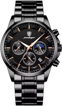 Мужские часы Poedagar West Black