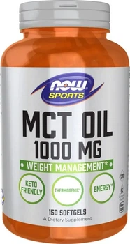 Suplement diety Now Foods MCT Oil 1000 mg 150 kapsułek (733739021960)