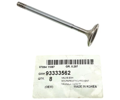 Клапан выпускной 1.8 LDA Лачетти GM (93333562)