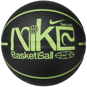 М'яч баскетбольний NIKE EVERYDAY PLAYGROUND 8P GRAPHIC DEFLATED BLACK/LIME BLAST/LIME BLAST size 5